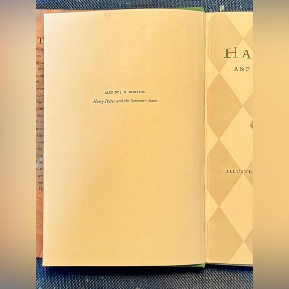 Rare 1998 Harry Potter and The Chamber of Secrets First Edition Hardback - Picture 13 of 14